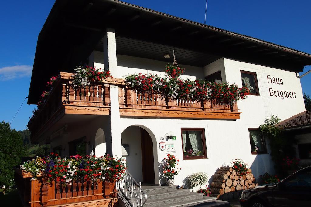 Apartmán Haus Bergwelt Grän Exteriér fotografie