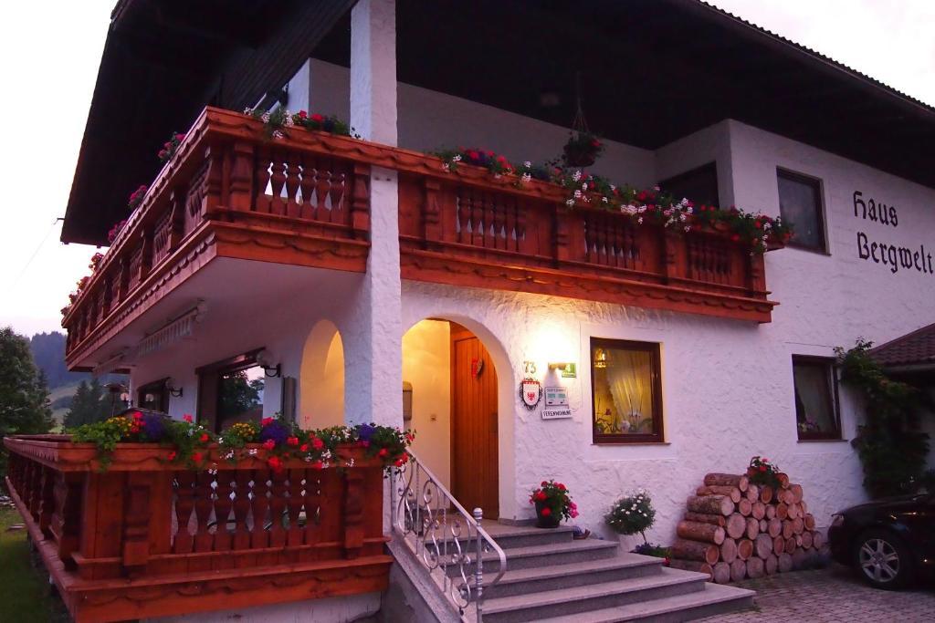 Apartmán Haus Bergwelt Grän Exteriér fotografie