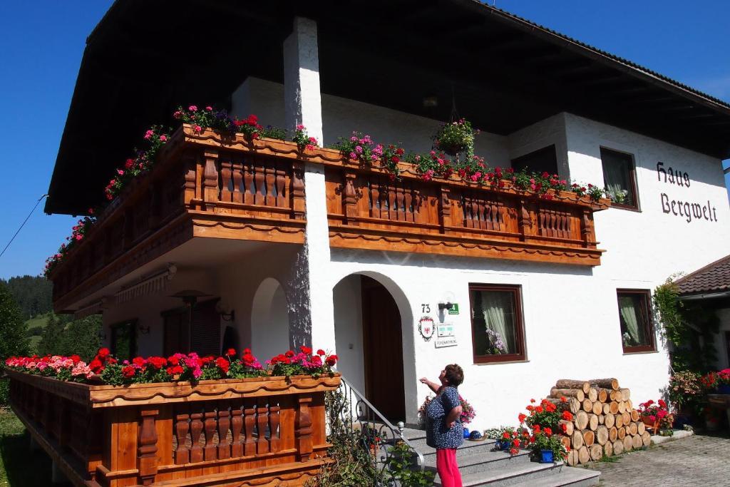 Apartmán Haus Bergwelt Grän Exteriér fotografie